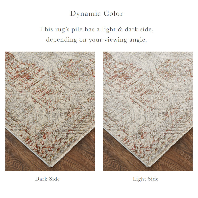 Adeleke Oriental Indoor Rug, Runner 2'6" x 10'