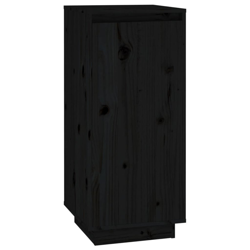 Union Rustic Shoe Storage Cabinet, Black