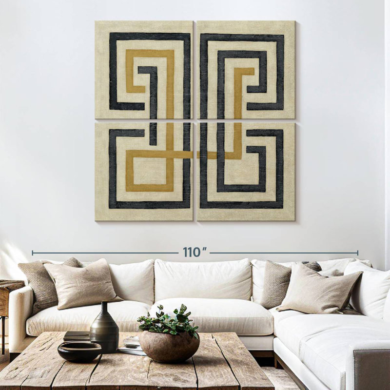 Diversion I, 74" H x 74" W