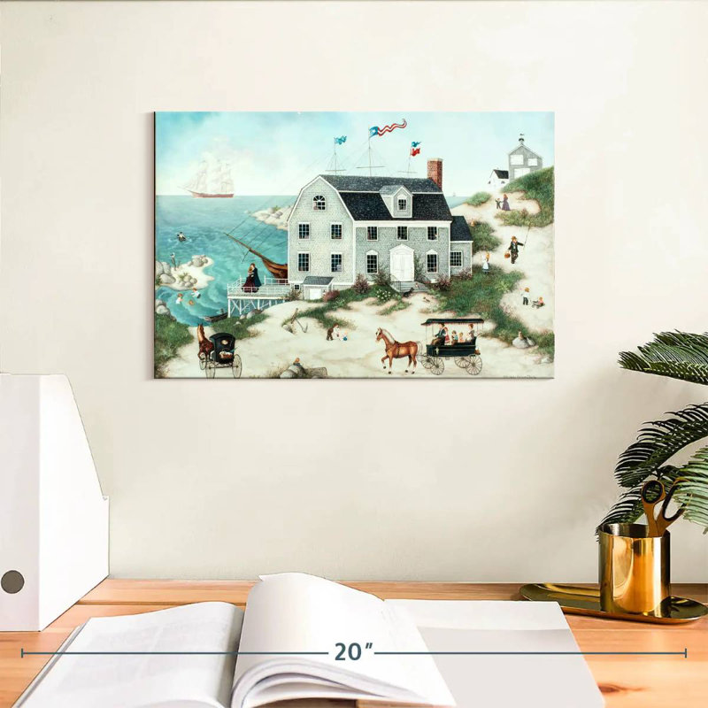 Gillard Home From The Sea, H 8 po x l 12 po