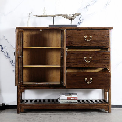 Chinese-style retro minimalist high-end sideboard