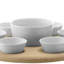 Paddle Porcelain Serving Bowl