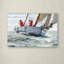Armand «Racing Yacht», reproduction sur toile-21646484