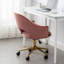 Chaise de travail en velours