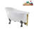 53.1'' x 25.6'' Soaking Acrylic Bathtub-72770153-76275075