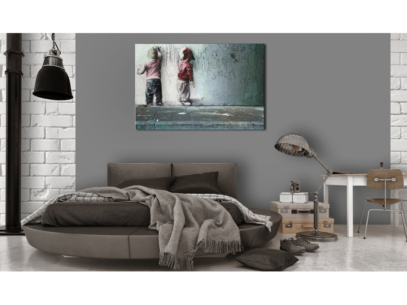 No Frame Print on Canvas, 90 cm H x 60 cm W