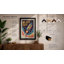 Blast Off Retro 1 Piece Single Picture Frame Wall Art-136554110-136554111