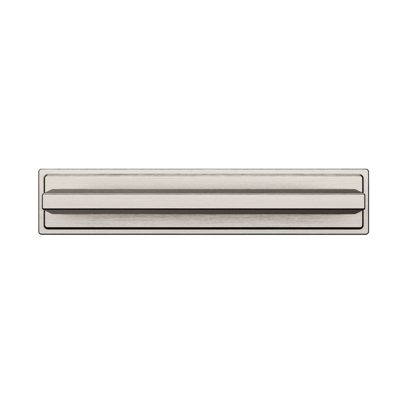 4940 Transitional Back Plate, Satin Nickel