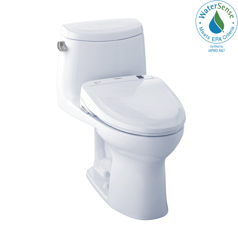 UltraMax II 1.28 GPF Elongated One-Piece Toilet with S350e Electronic Bidet Seat