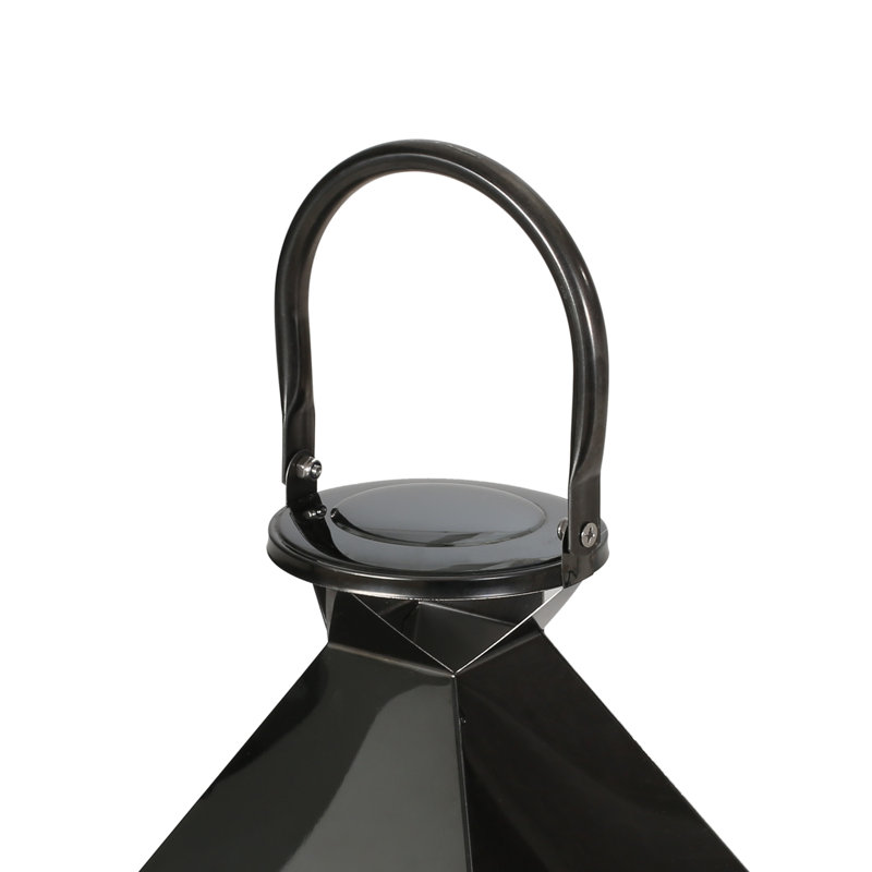 Lanterne d'extérieur Jacobi, Noir, H 15,5 po x l 5,5 po x P 6 po