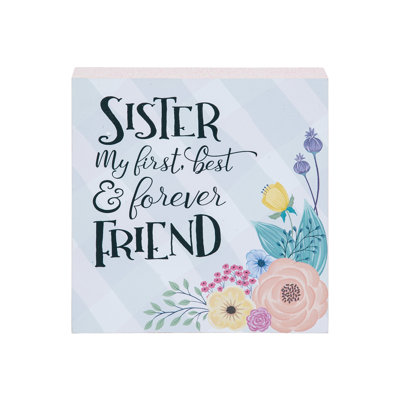 Plaque en bois Arlenis Sister
