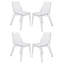 Chaise de patio empilable Lucy