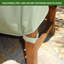 Housse pour ensemble repas de patio respirant