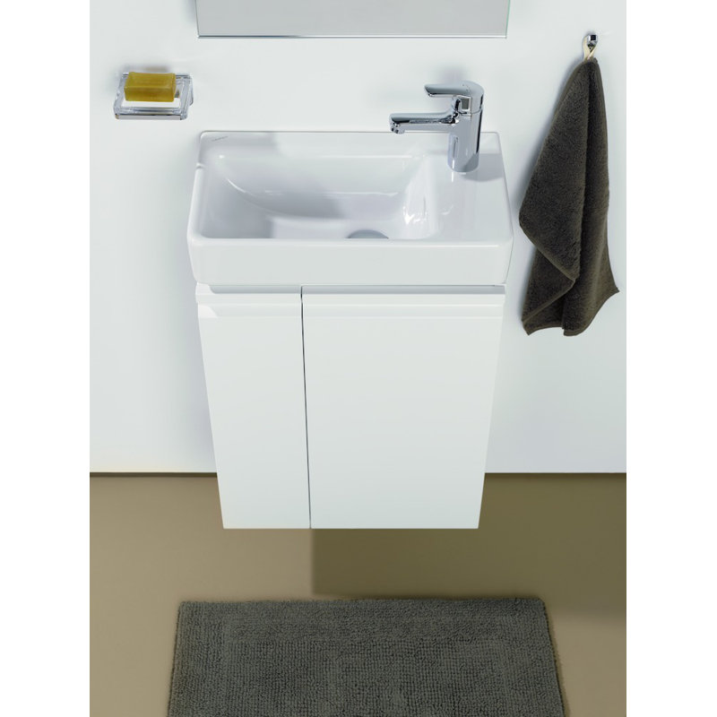Laufen PRO S 18.89'' L Bathroom Sink, Single Hole, Right