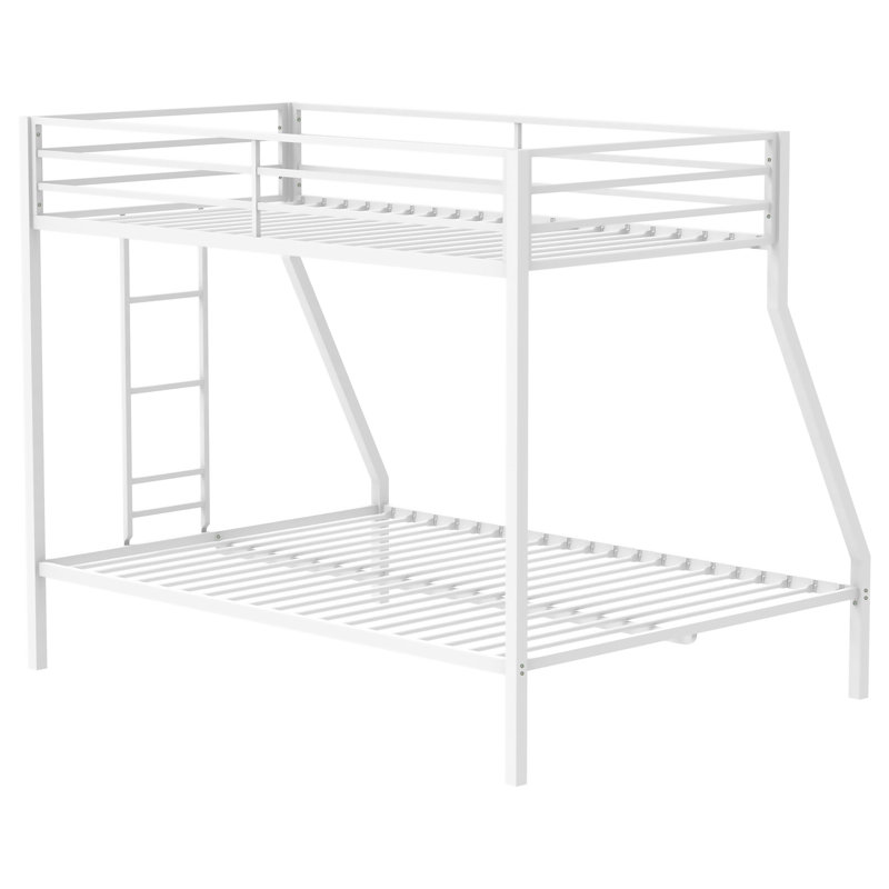 Jaydon Twin Over Full Bunk Bed, Twin Over Full, White