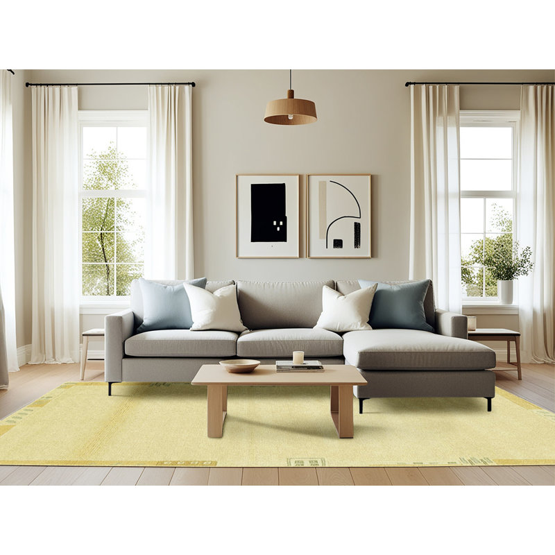 Abstract Indoor Rug, Rectangle 6' x 9'