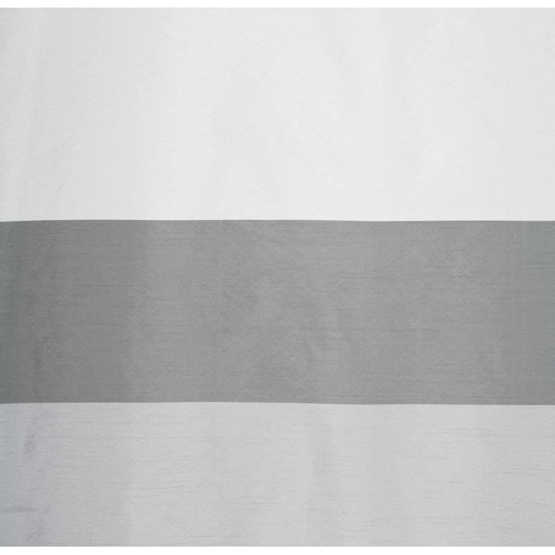 Throw Blanket, White/Grey, 250 cm L x 230 cm W