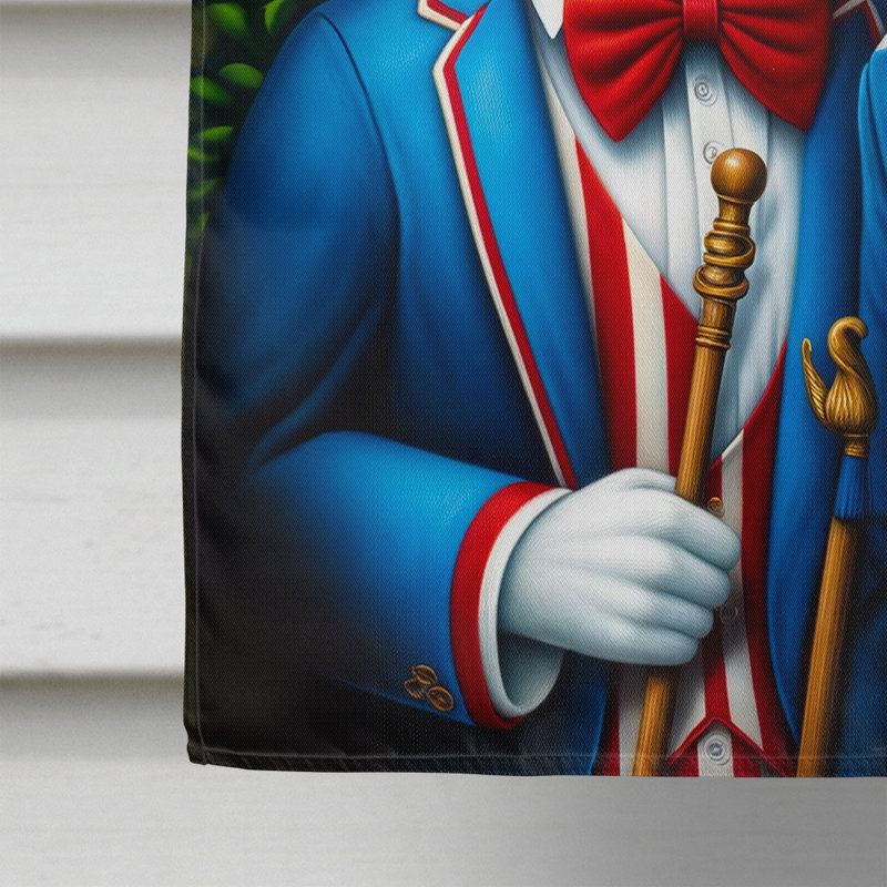 Drapeau «All American House», Boxer blanc