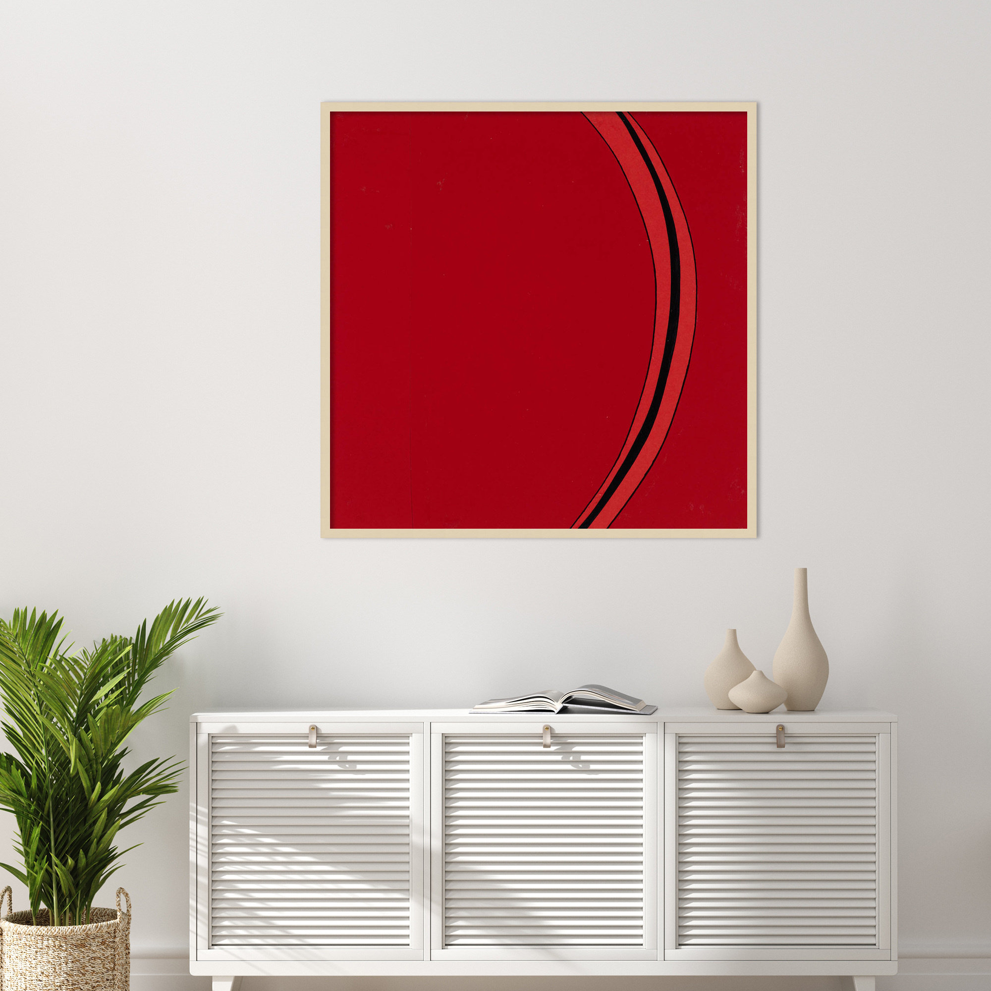 Segment by Alex Dunn, Brown, 41" H x 41" W