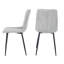 Aspen 2-Piece Casual Dining Set - Compact Square Table & 2 Swivel Upholstered Dining Chairs-778651807-778651800
