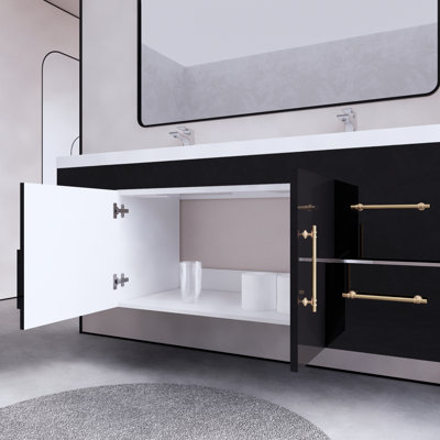 Ensemble de meuble-lavabo simple 59 po