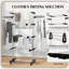 HOMCOM 4-Tier Clothes Airer Foldable with Wheels-106058041