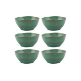 Gemstone Jade Stoneware Cereal Bowl