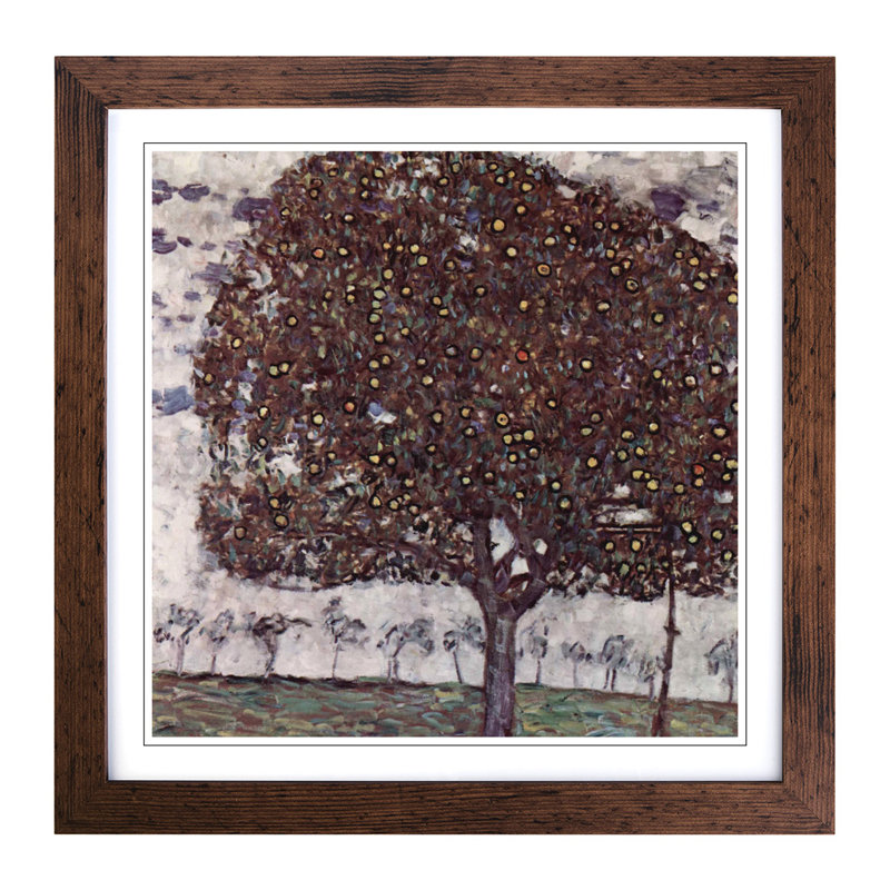 Gustav Klimt - Single Picture Frame Painting, Walnut