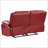 Red 2-Piece Reclining Sofa Set