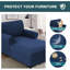 Housse pour chaise longue en treillis extensible
