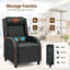 Faux Leather Massage Chair-57383210