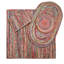 L'Oasis Striped Jute / Sisal Hand Woven Area Rug-996631196