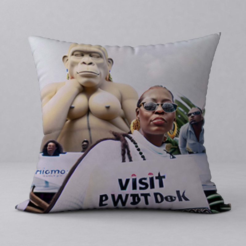 Reversible Throw Pillow