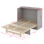 Lit escamotable avec grands tiroirs Murphy-100489548-100489545