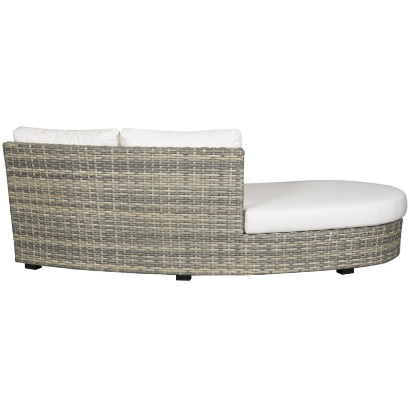 Montclair Outdoor Left Curved Lounge, Toodaloo Parchment