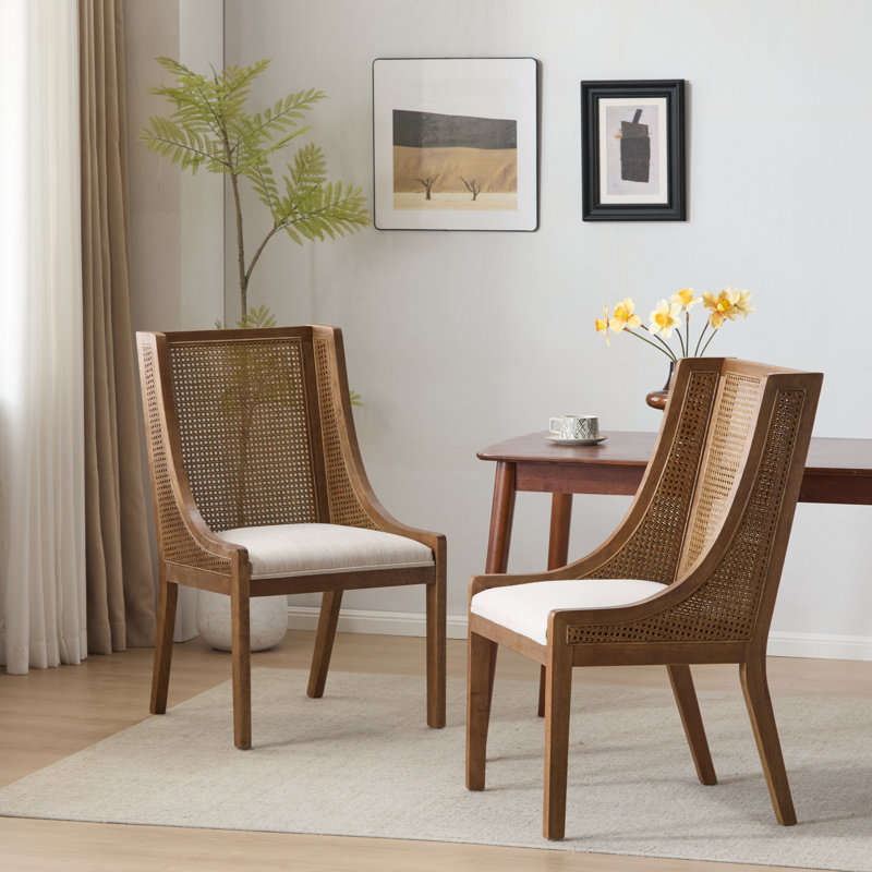Chaise d'appoint Ireion Audri, Beige, Brun