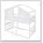 Twin Over Twin House Bunk Bed With Ladder, Wood Bed-1278823906