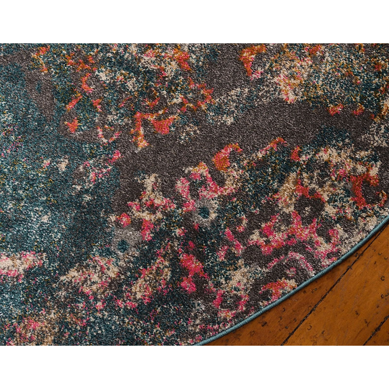 Oriental Indoor Rug, Round 6'