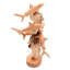 Figurine en bois hammerhead de fête Beale