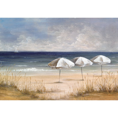 Seaside Sails - Wrapped Canvas Painting