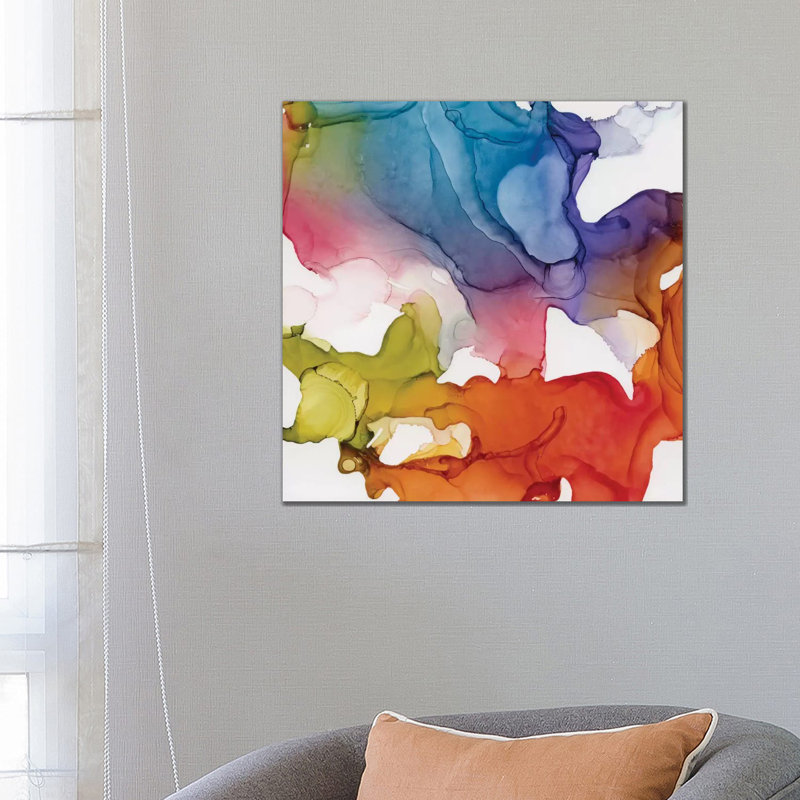 Spectrum Colors II by Carol Robinson - Print on Canvas, Wrapped Canvas, 66.04 cm H x 66.04 cm W x 1.91 cm D