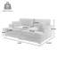 Bentura 213.1Cm Recessed Arms Modular Sleeper-627632485