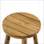Table d'appoint ronde en bois massif