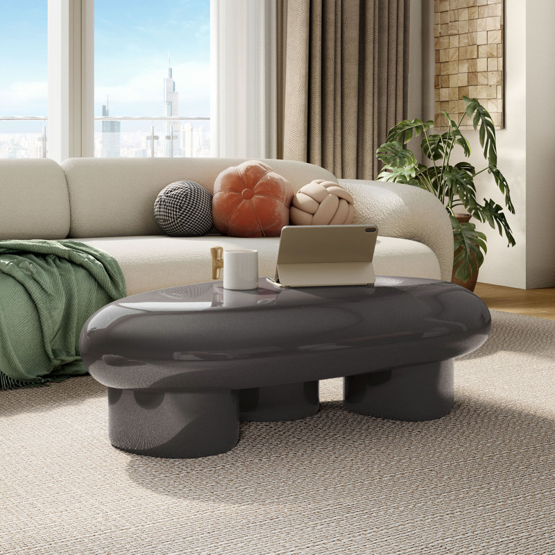 Table basse Jahmaal, Gris