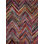 Annahbella Striped Chevron Multicolor Thick Area Rug