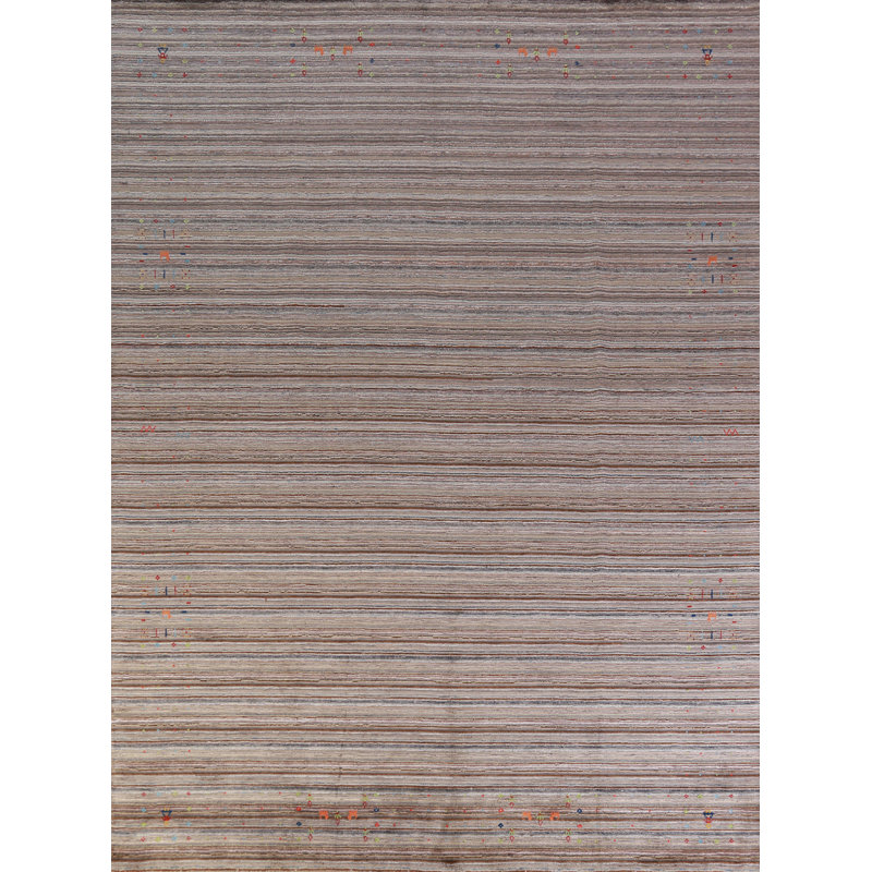 Handmade Wool Gabbeh Indian Area Rug 9x12