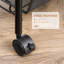 HOMCOM 5 Tier Utility Rolling Cart