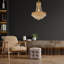 Lustre empire unique à 11 lumières Zoila-1174261301
