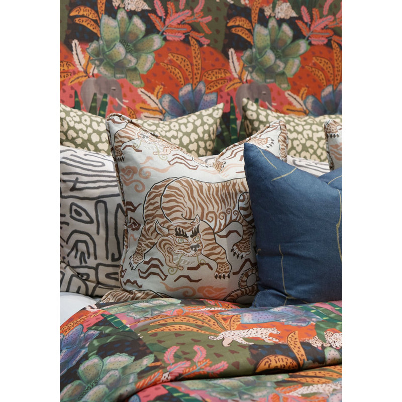 Jungle Trove Cotton Linen Fabric