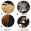 Portrait de chauve-souris I - animaux, art en métal rond-1341534652